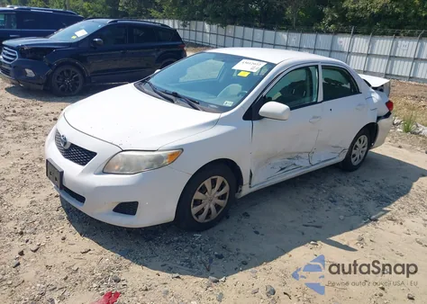 2009 Toyota Corolla Le z USA, uszkodzony, nr VIN 1NXBU40E99Z044922